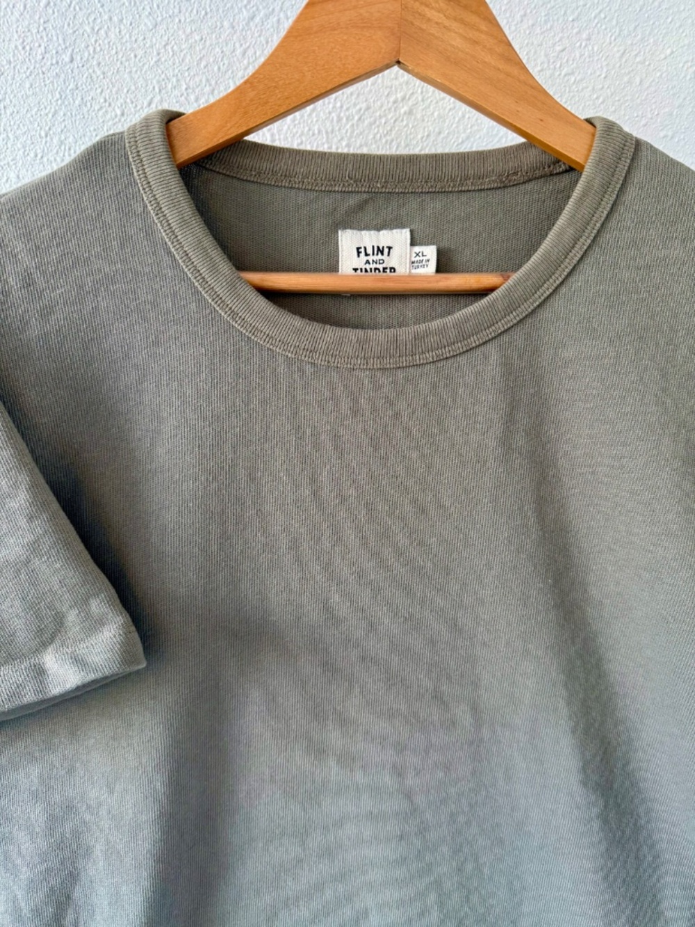 Flint and Tinder Surplus T-Shirt - Heavyweight Cotton Tee - Picture 2 of 5